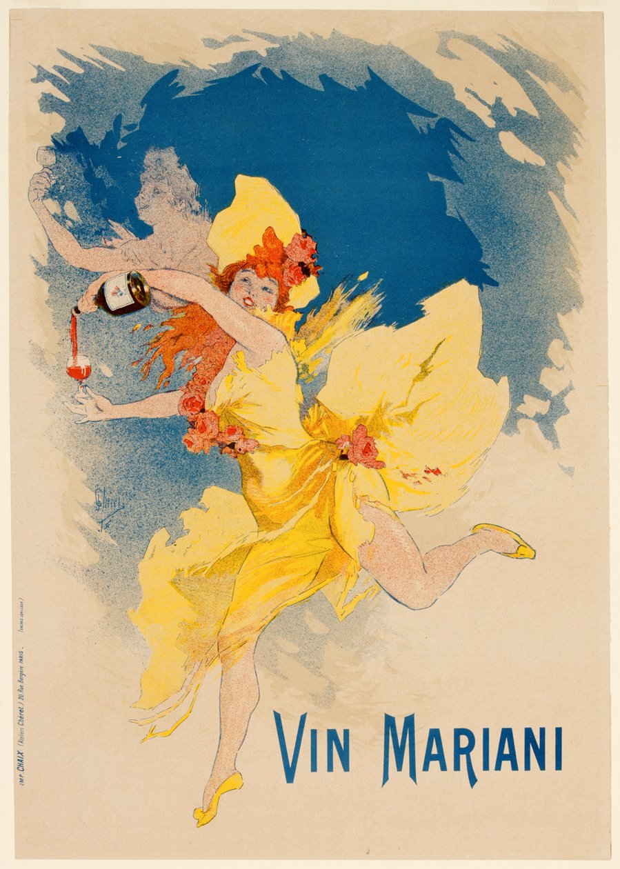 Vin Mariani av Jules Cheret