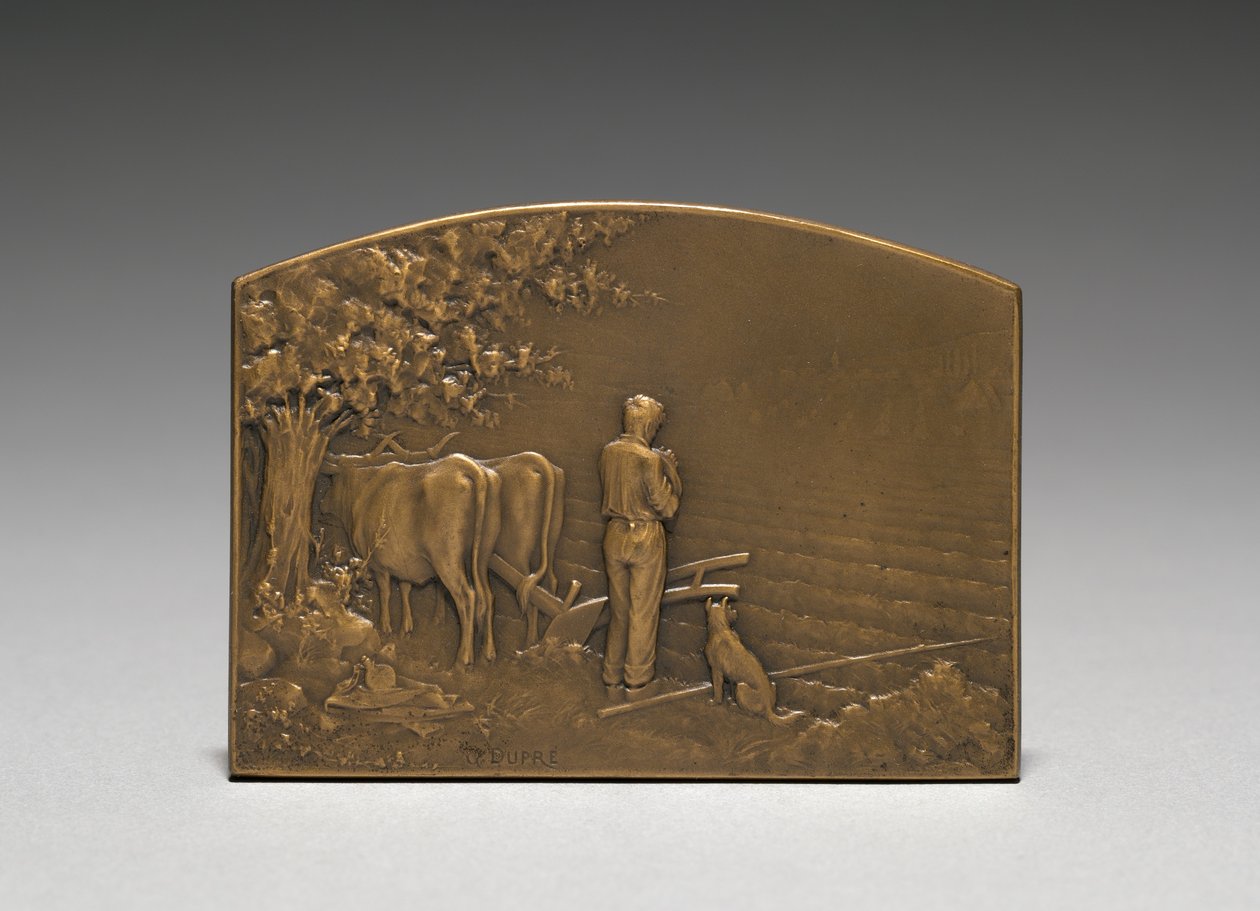 Medaljong. av Jules Dupré