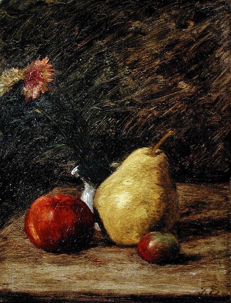Stilleben med en pære av Jules Dupré