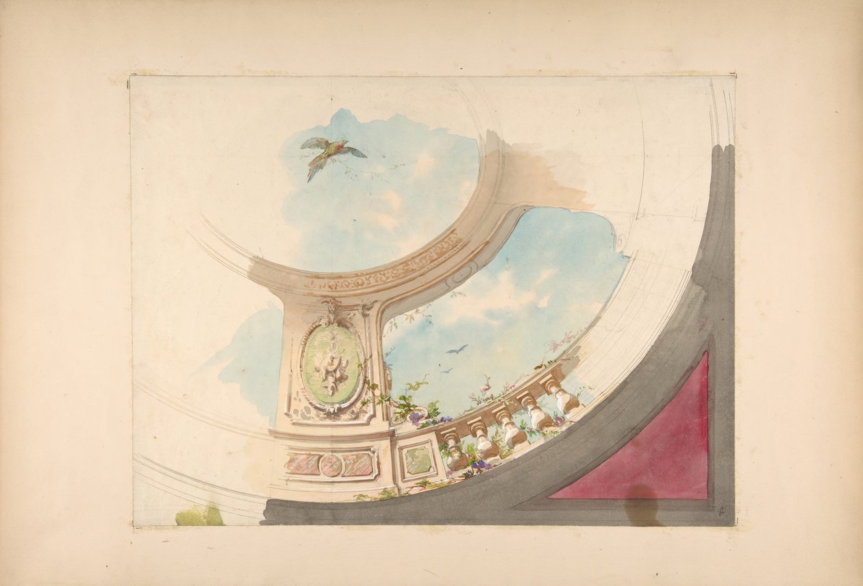 Design for et tak med trompe l