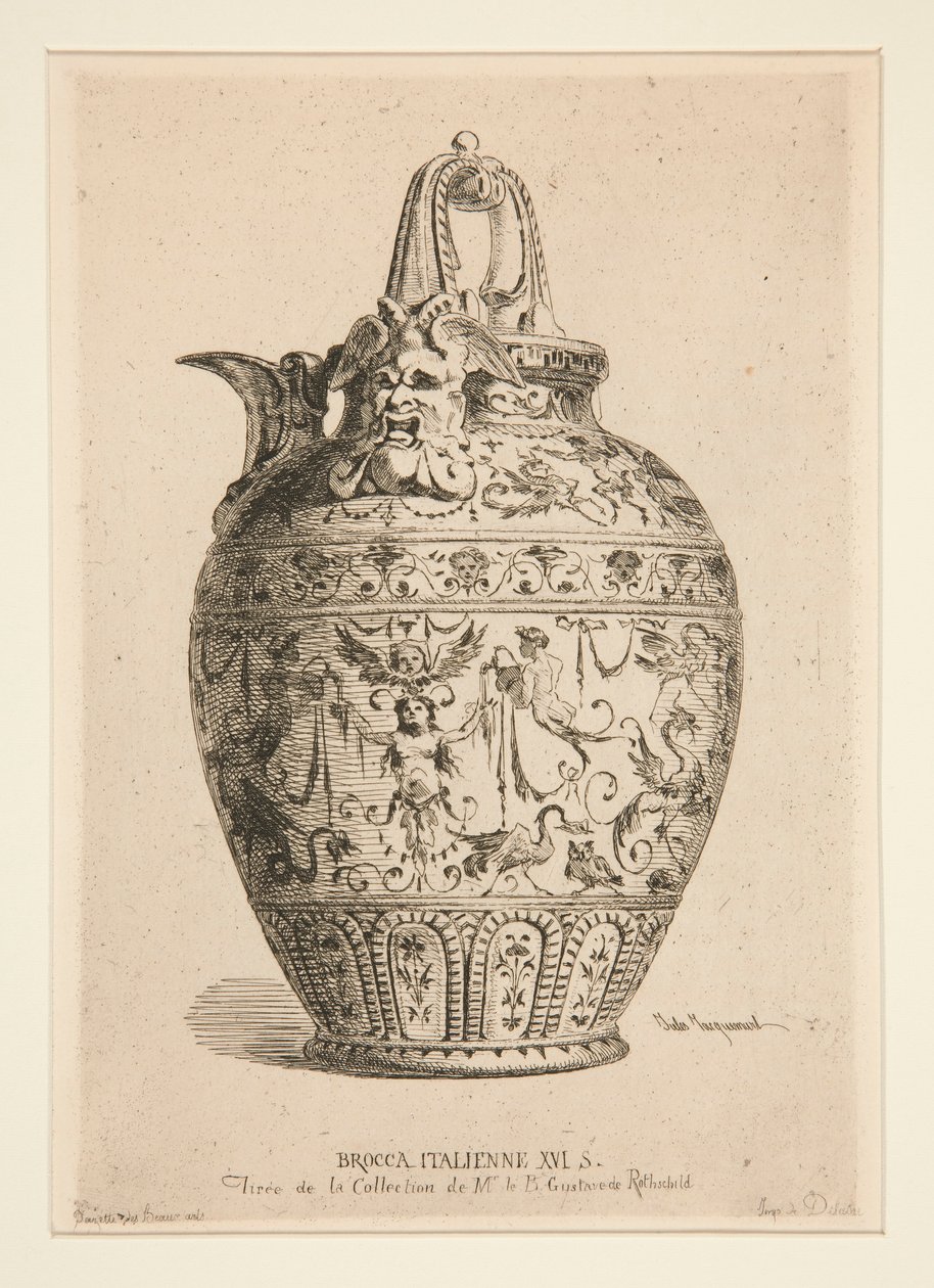 Italienske Brocca XVI S. av Jules Ferdinand Jacquemart