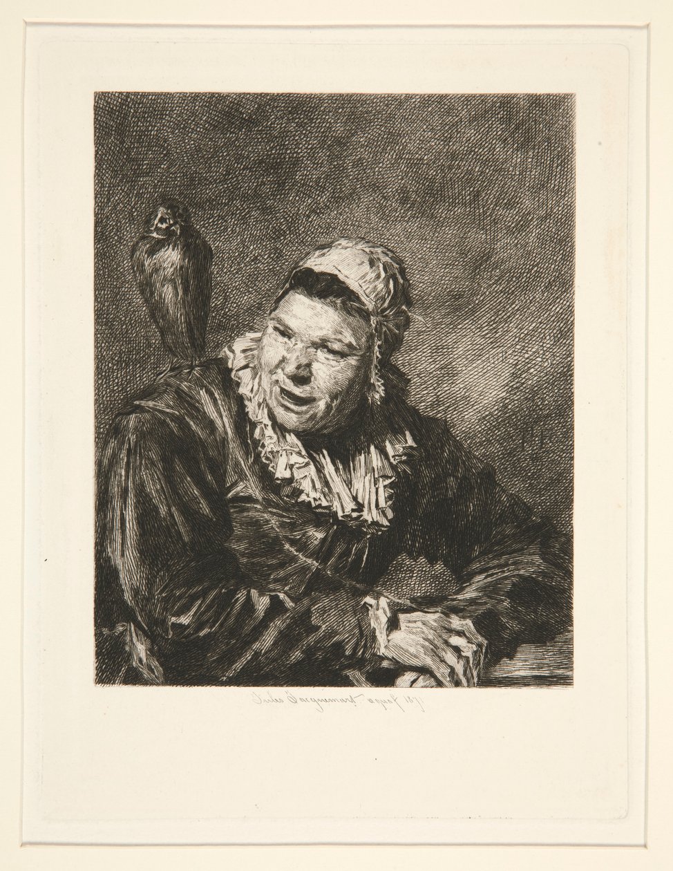 Hille Bobbe av Jules Ferdinand Jacquemart