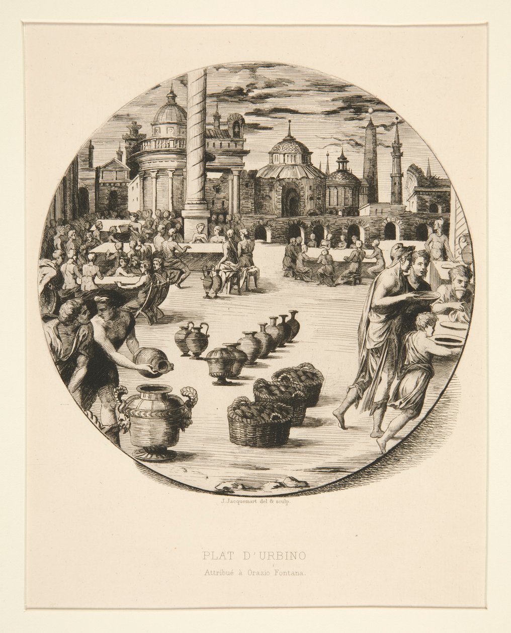 plate d av Jules Ferdinand Jacquemart