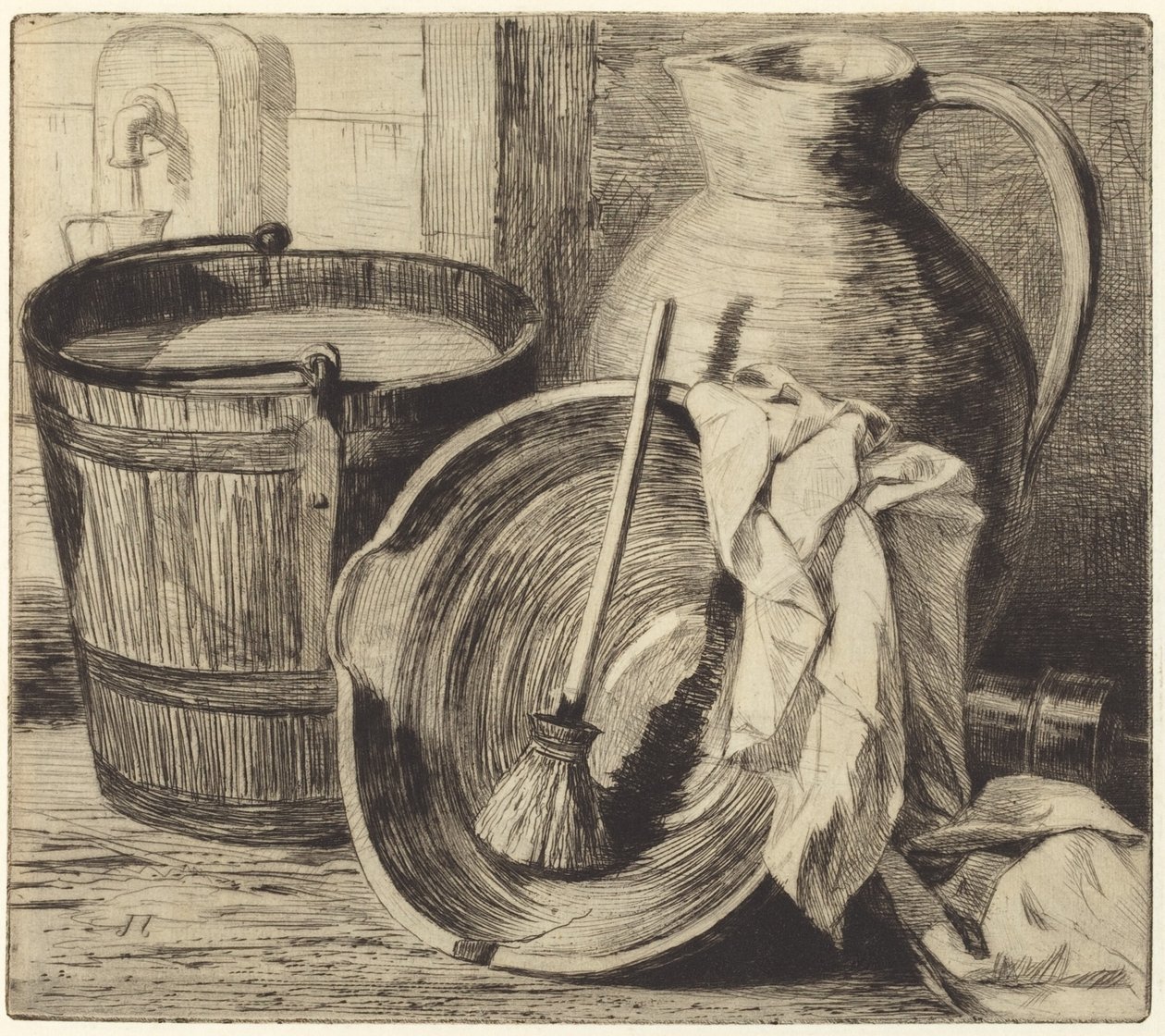 Vann av Jules Ferdinand Jacquemart