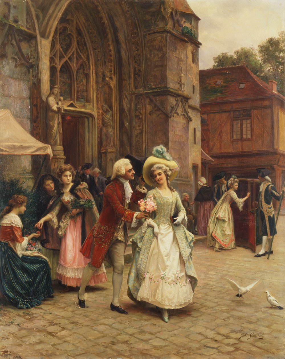 Flørt av Jules Girardet