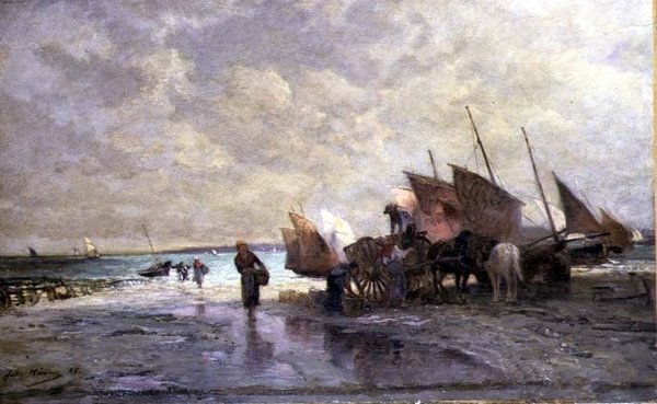 Fraktscene av Jules Haienv