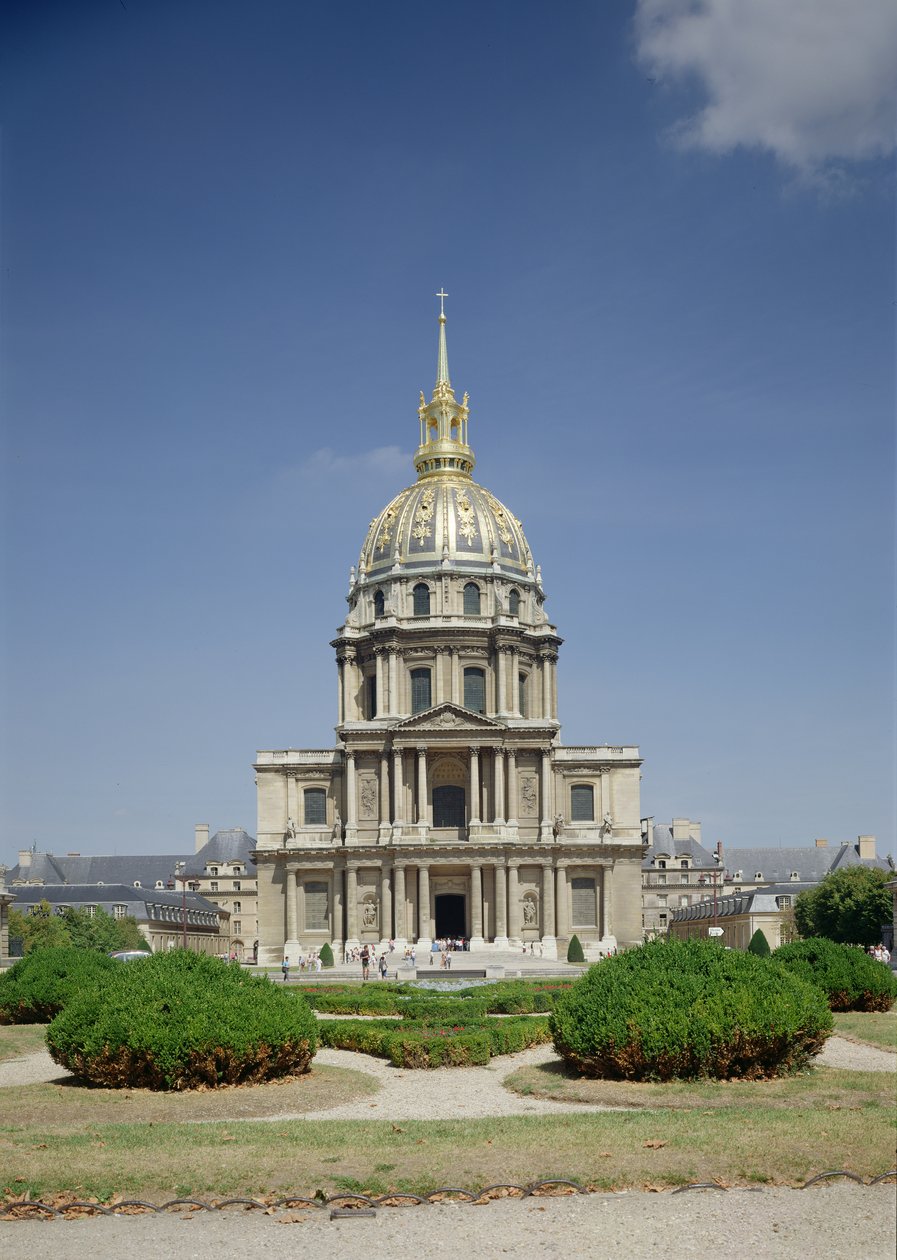 Church of the Invalides, bygget 1679-1708 av Jules Hardouin Mansart