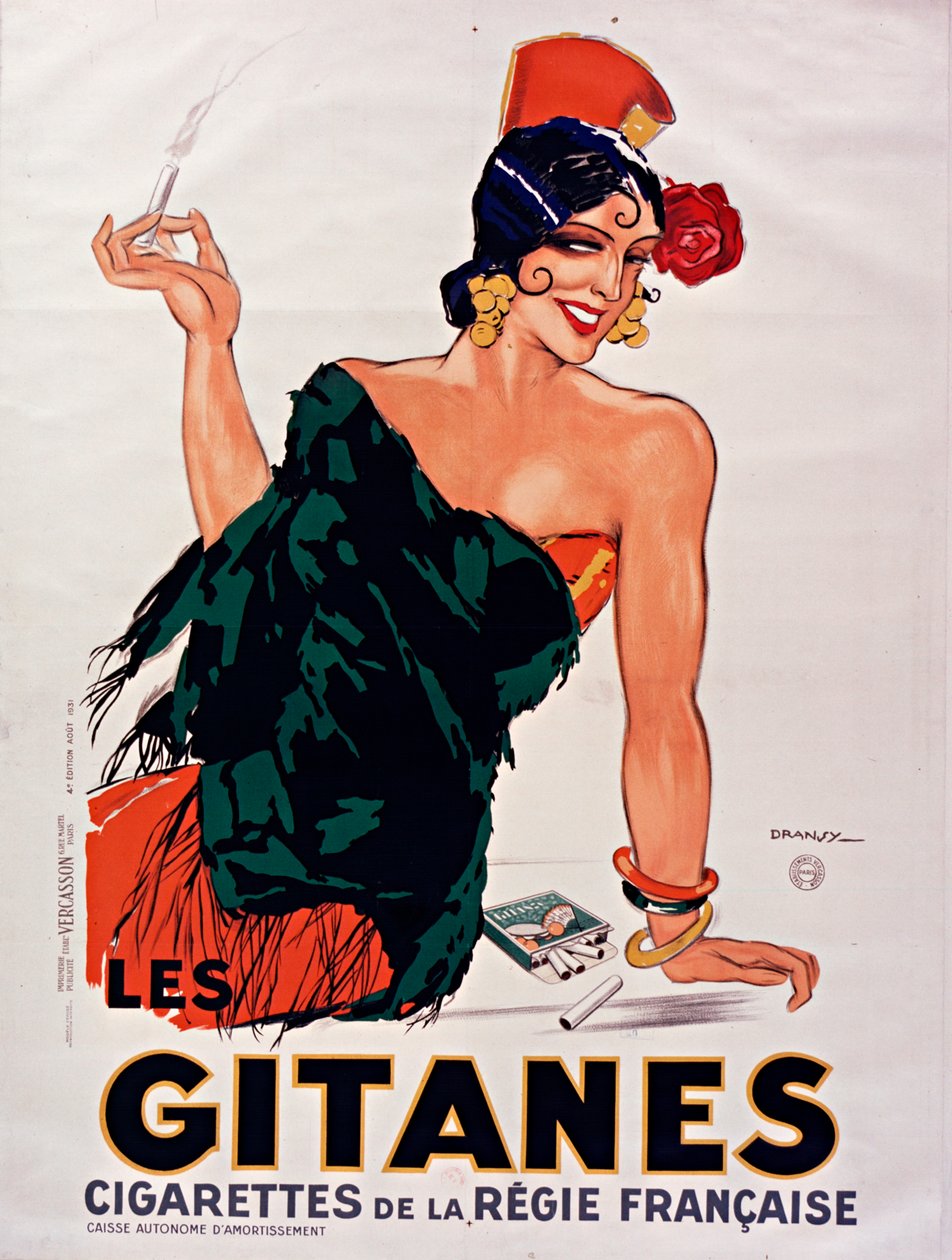 Sigaretter Gitanes, 1931. av Jules Isnard Dransy