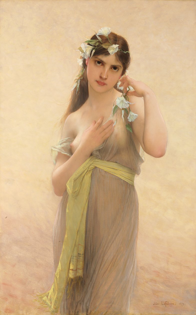 Morning Glory, 1879 av Jules Joseph Lefebvre