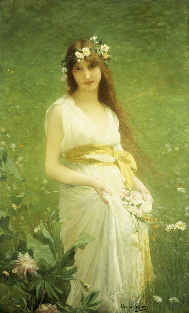 Våren av Jules Joseph Lefebvre