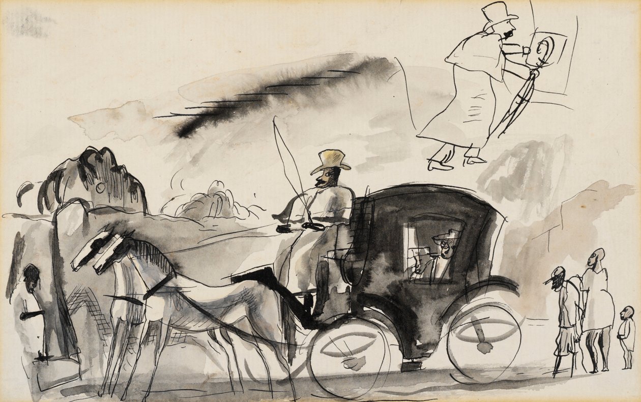 Figurer med førerhus av Jules Pascin