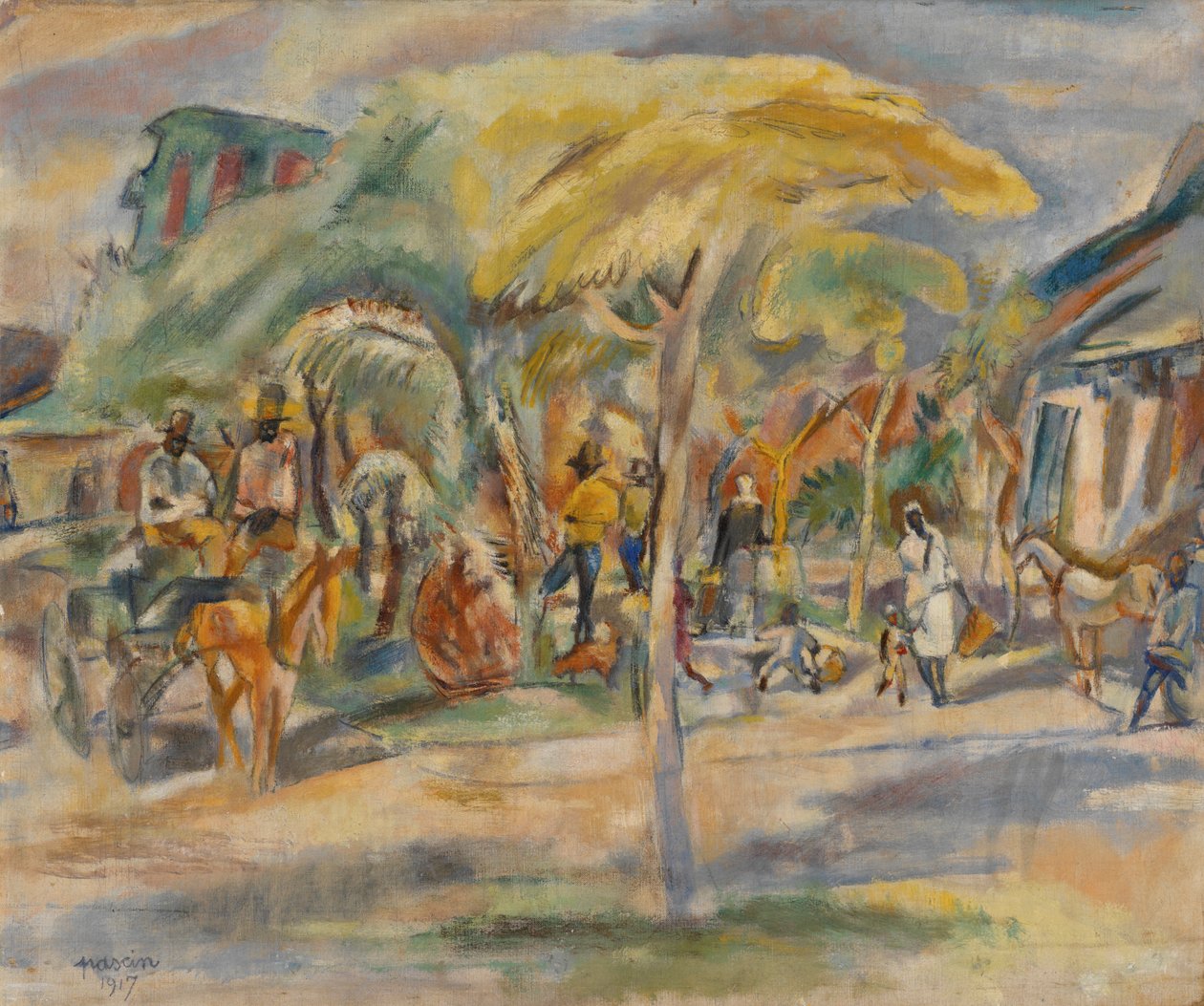 Sørlandskap av Jules Pascin