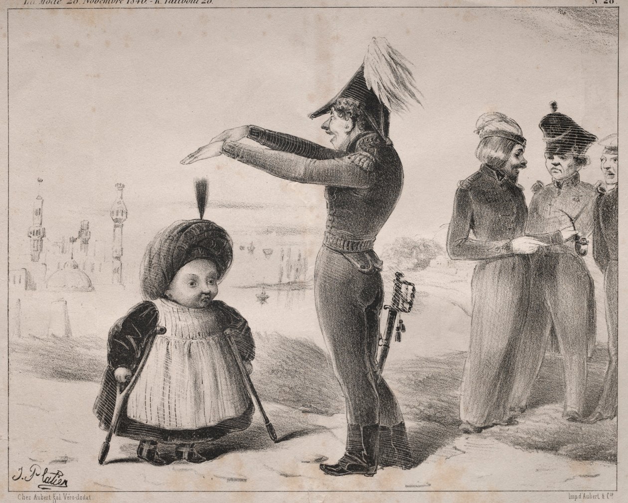 La de små barna komme til meg, 1840. av Jules Platier