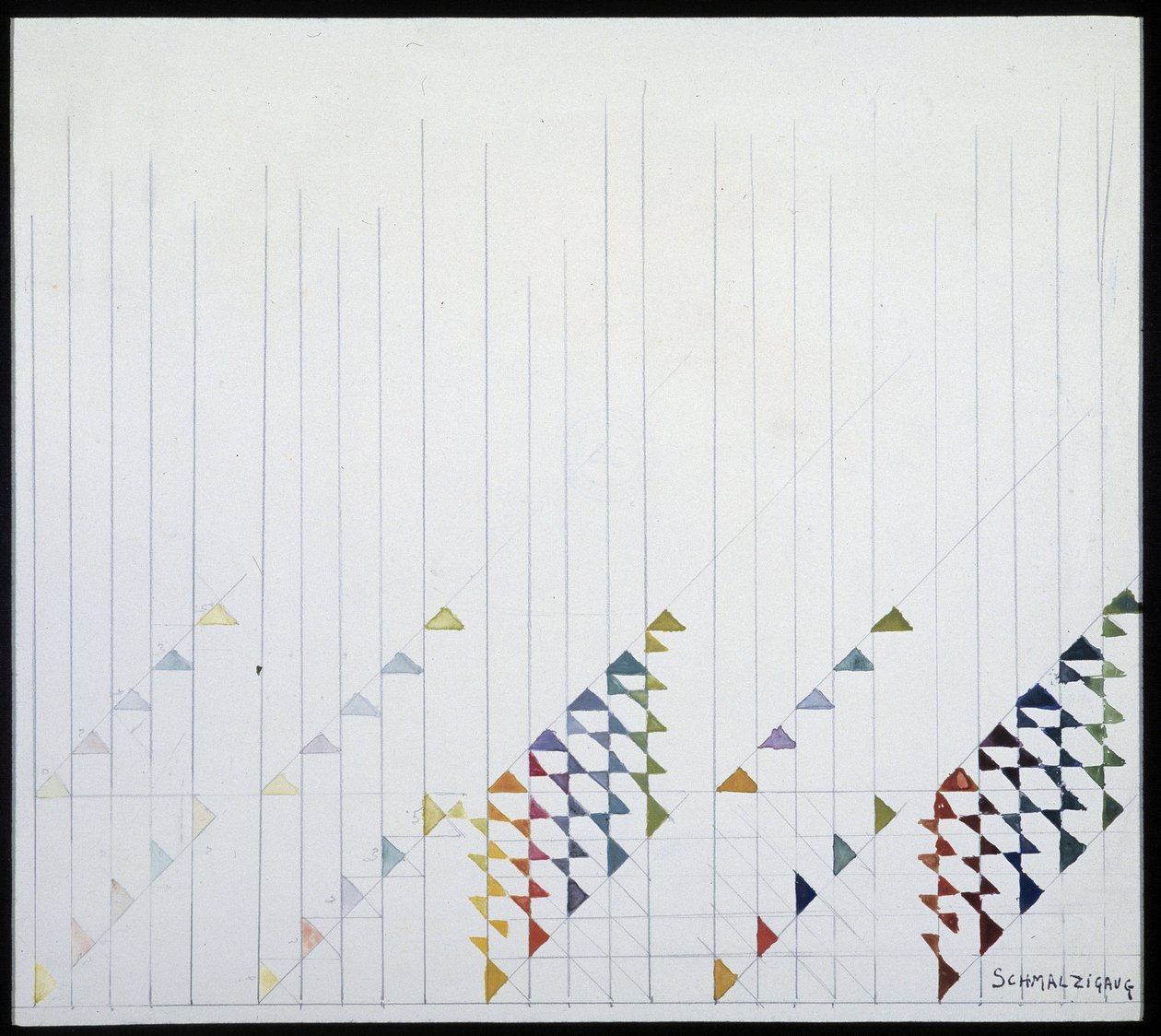 Futuristisk kunst av Jules Schmalzigang, rundt 1914 av Jules Schmalzigaug