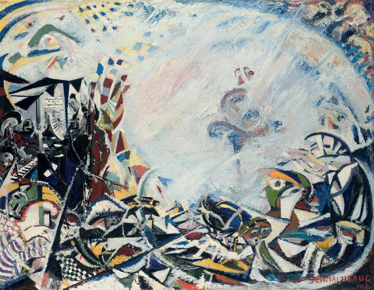 Dansens dynamikk; Dansens dynamikk, 1913 av Jules Schmalzigaug