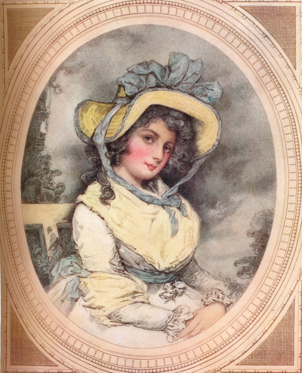 Frøken Fergusson, c1800-tallet, 1914 av Jules Simon Payrau