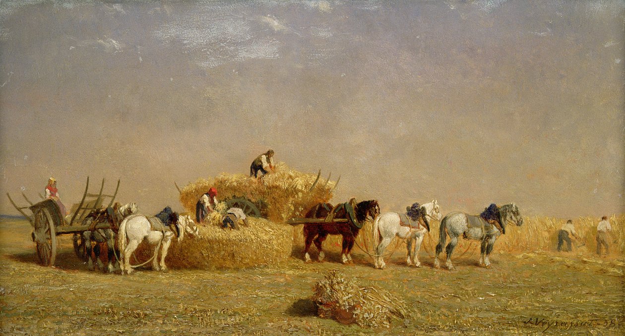 Høproduksjon, 1858 av Jules Veyrassat