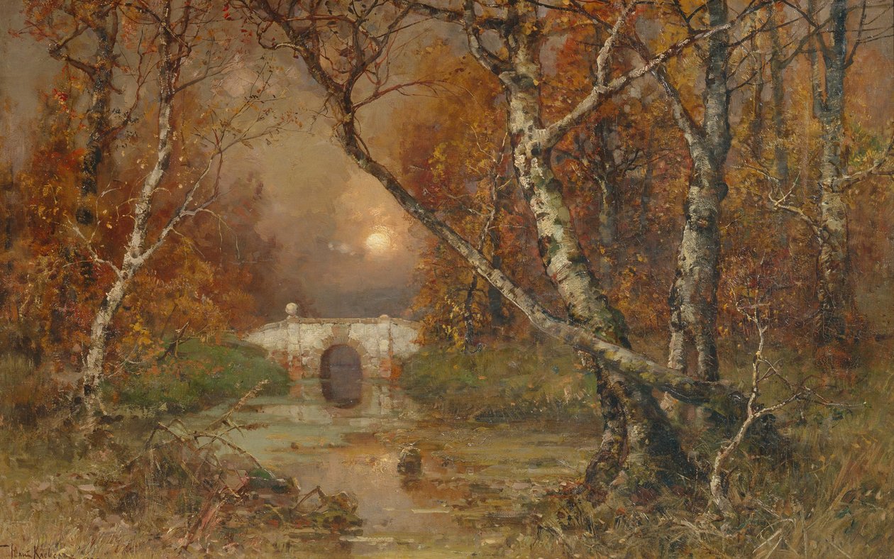 Forsømt park, 1883 av Juli Julievich Klever