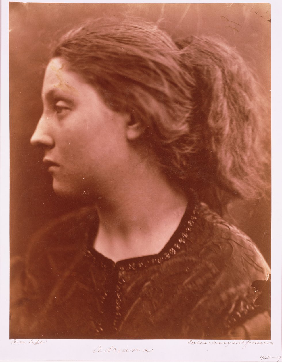 Adriana av Julia Margaret Cameron