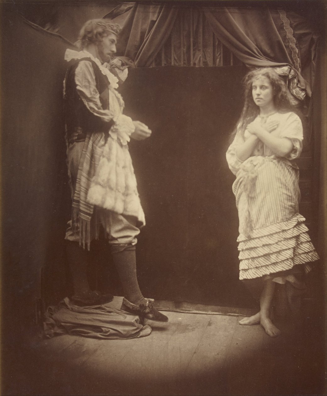 Kong Cophetua og tiggerpiken av Julia Margaret Cameron