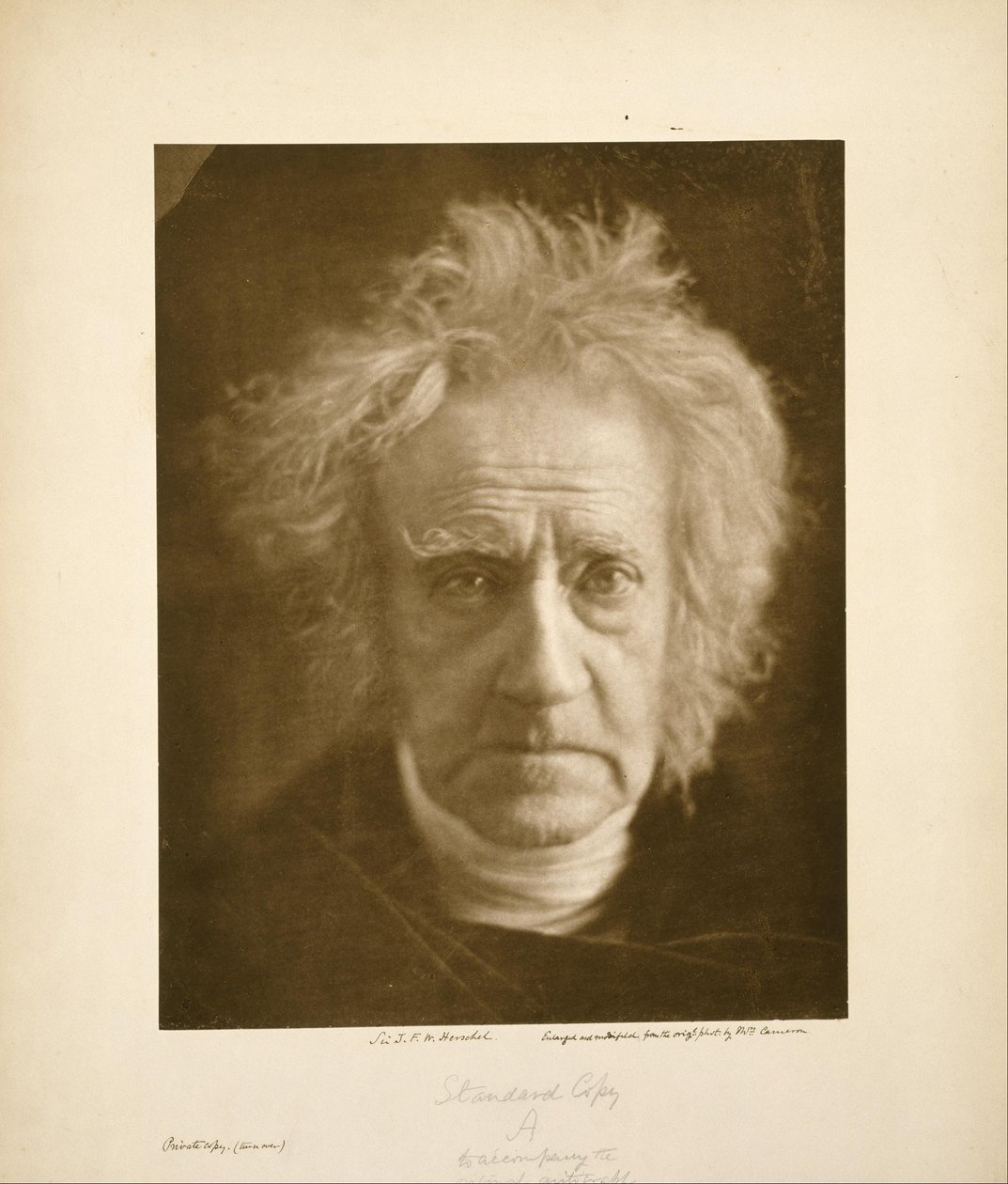 Sir John Frederick William Herschel av Julia Margaret Cameron