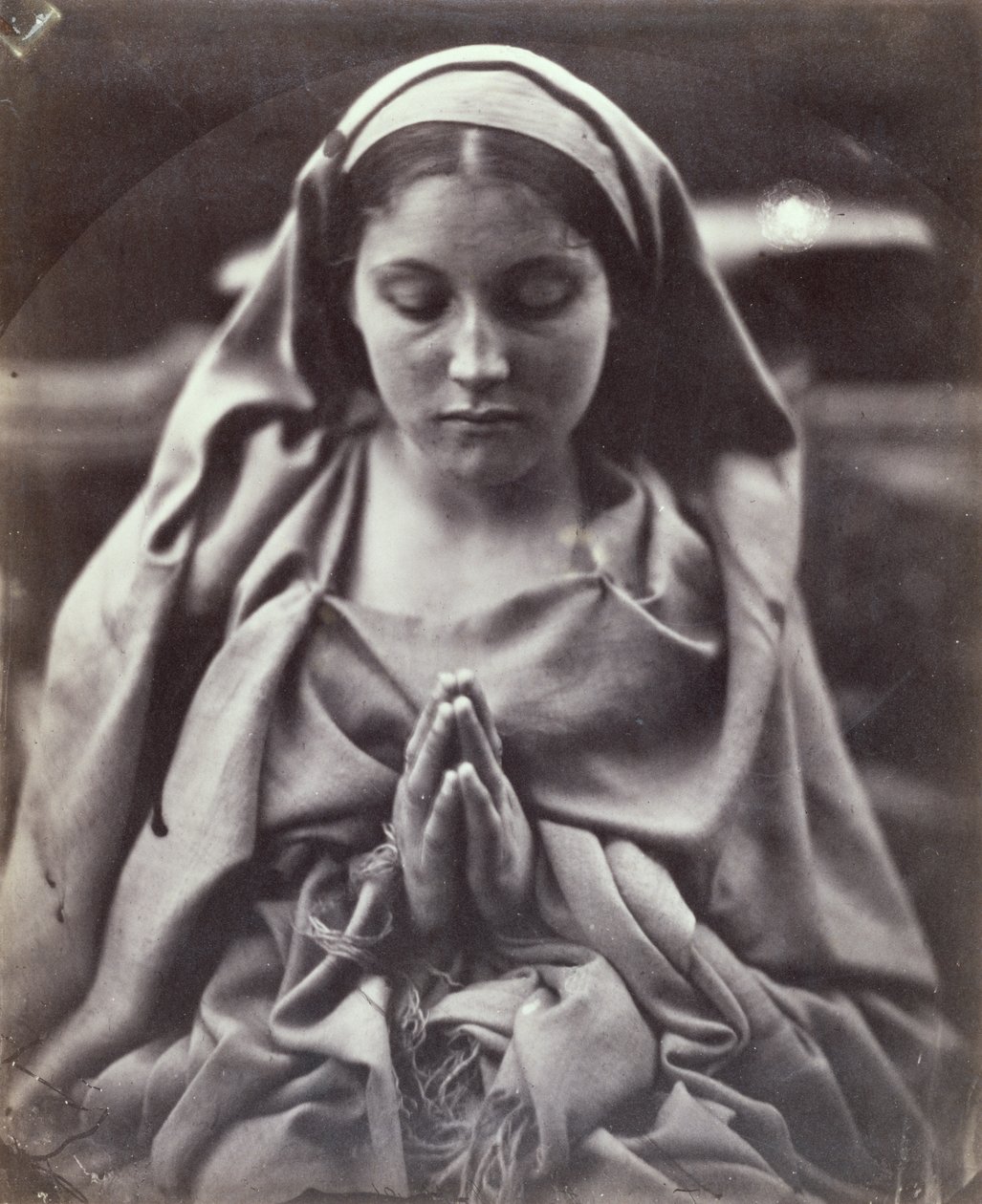 St. Agnes (albumintrykk) av Julia Margaret Cameron