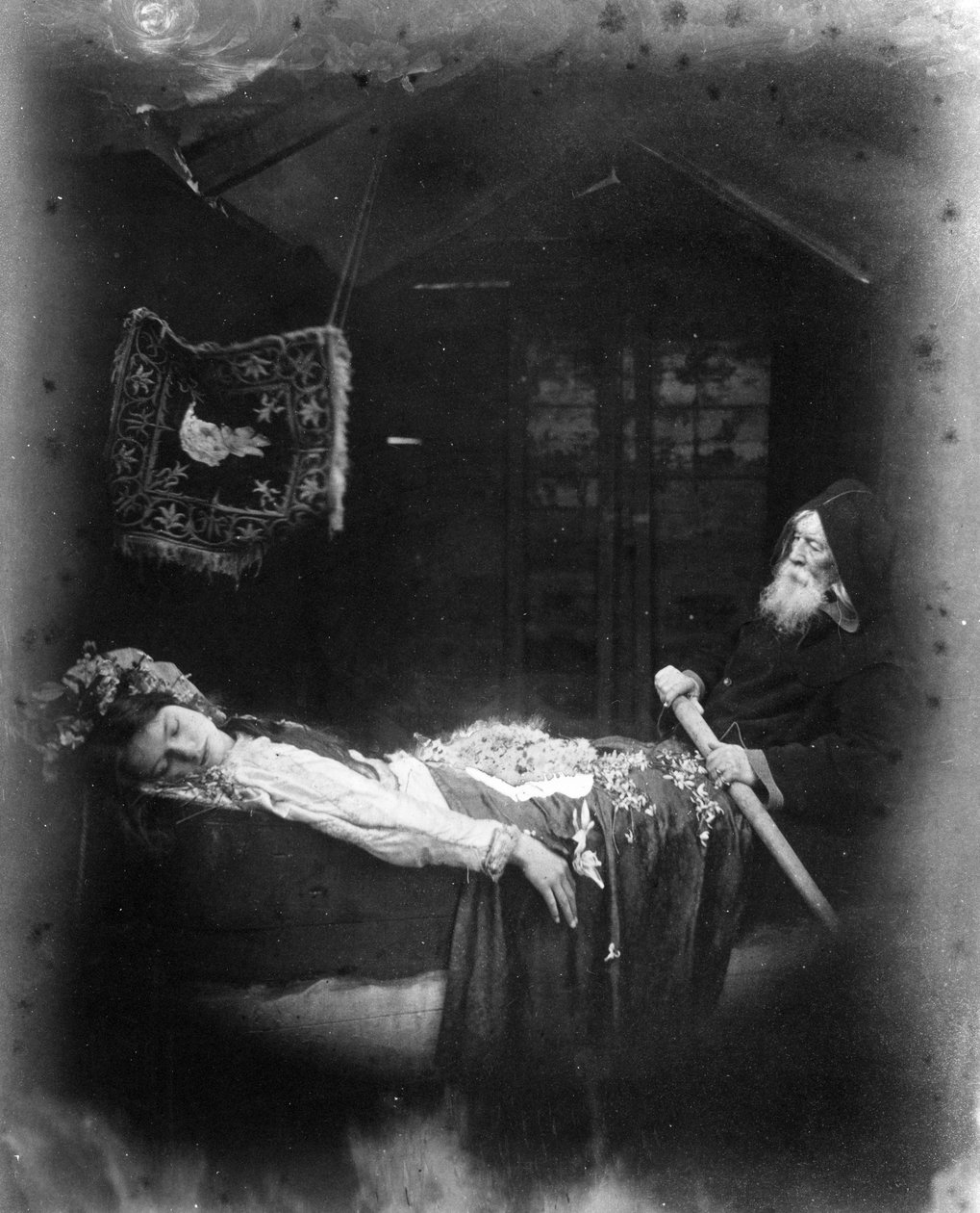 The Death of Elaine, illustrasjon fra 