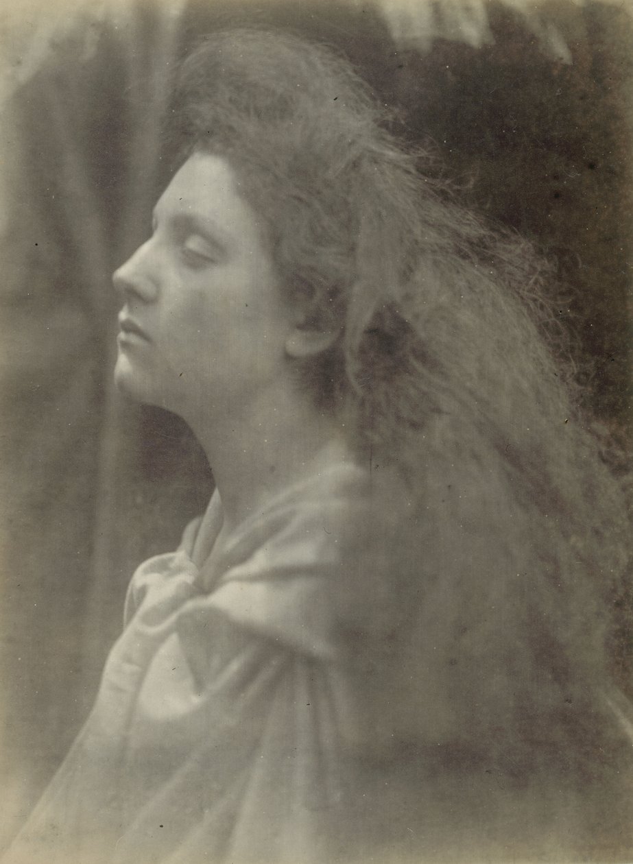 («The Angel at the Tomb» – Engelen ved graven) Mary Ann Hillier av Julia Margaret Cameron