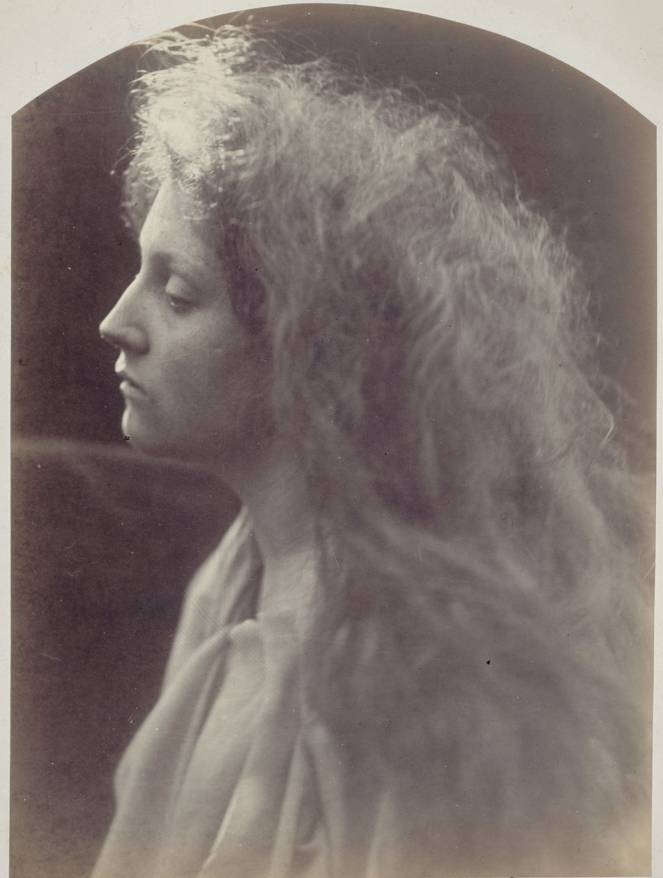 «Engelen ved graven» - Mary Ann Hillier av Julia Margaret Cameron
