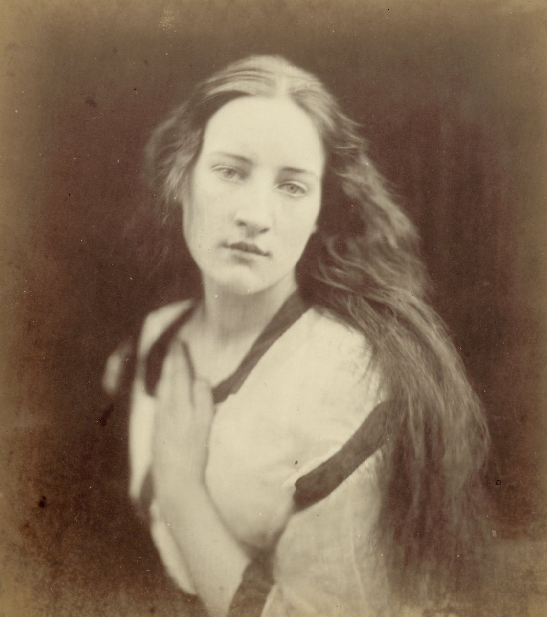 «Ekkoet», Hattie Campbell av Julia Margaret Cameron