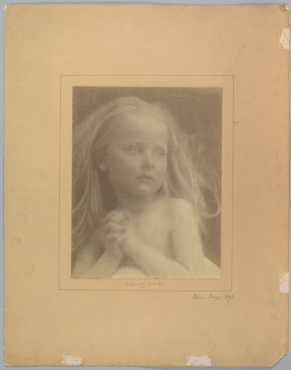 En nydelig skisse av Julia Margaret Cameron