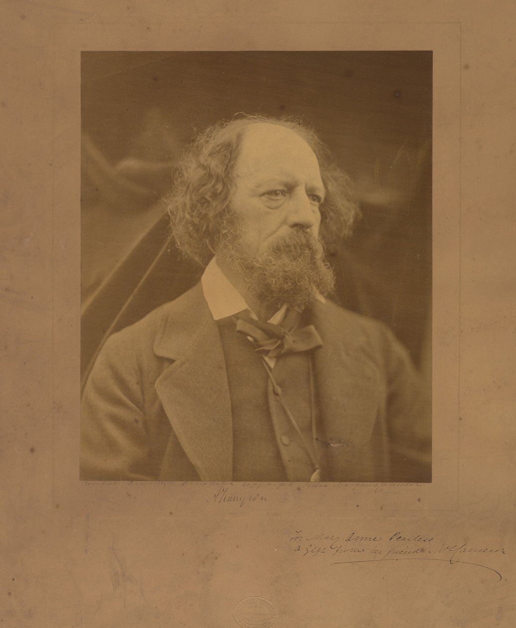 Alfred, lord Tennyson av Julia Margaret Cameron