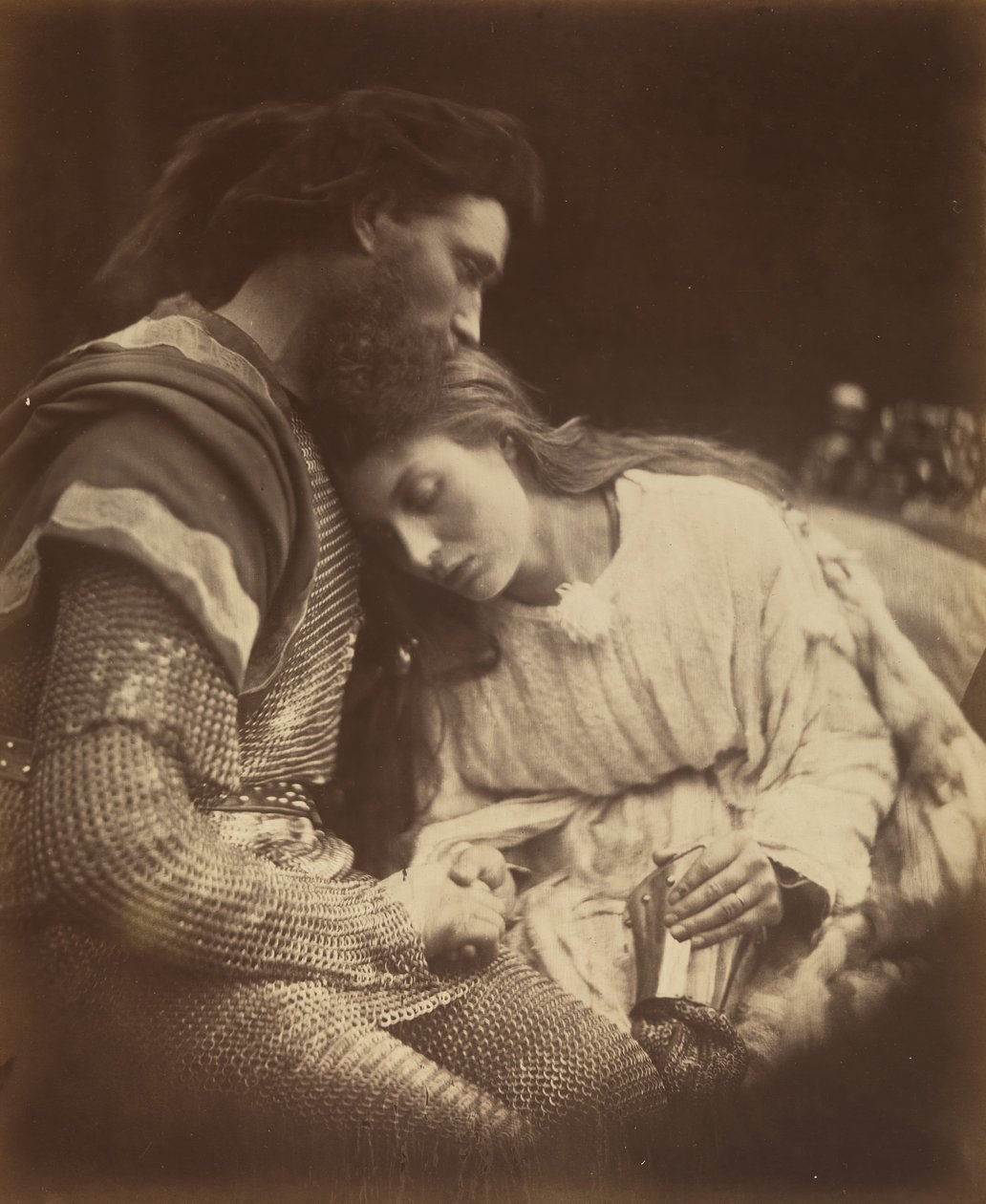 Alfred Tennysons Idylls of the King og andre dikt, 1874. av Julia Margaret Cameron