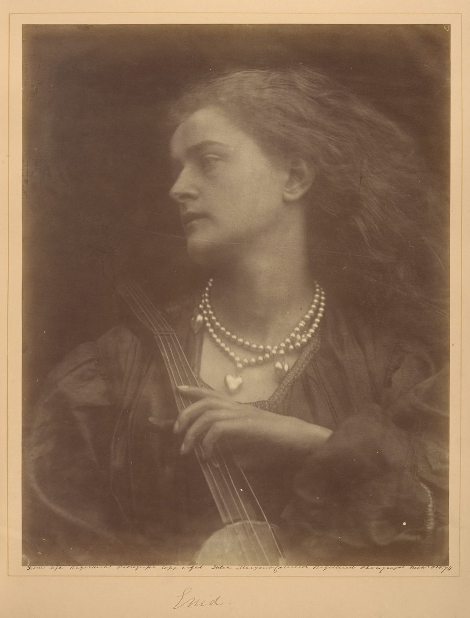 Og Enid sang av Julia Margaret Cameron
