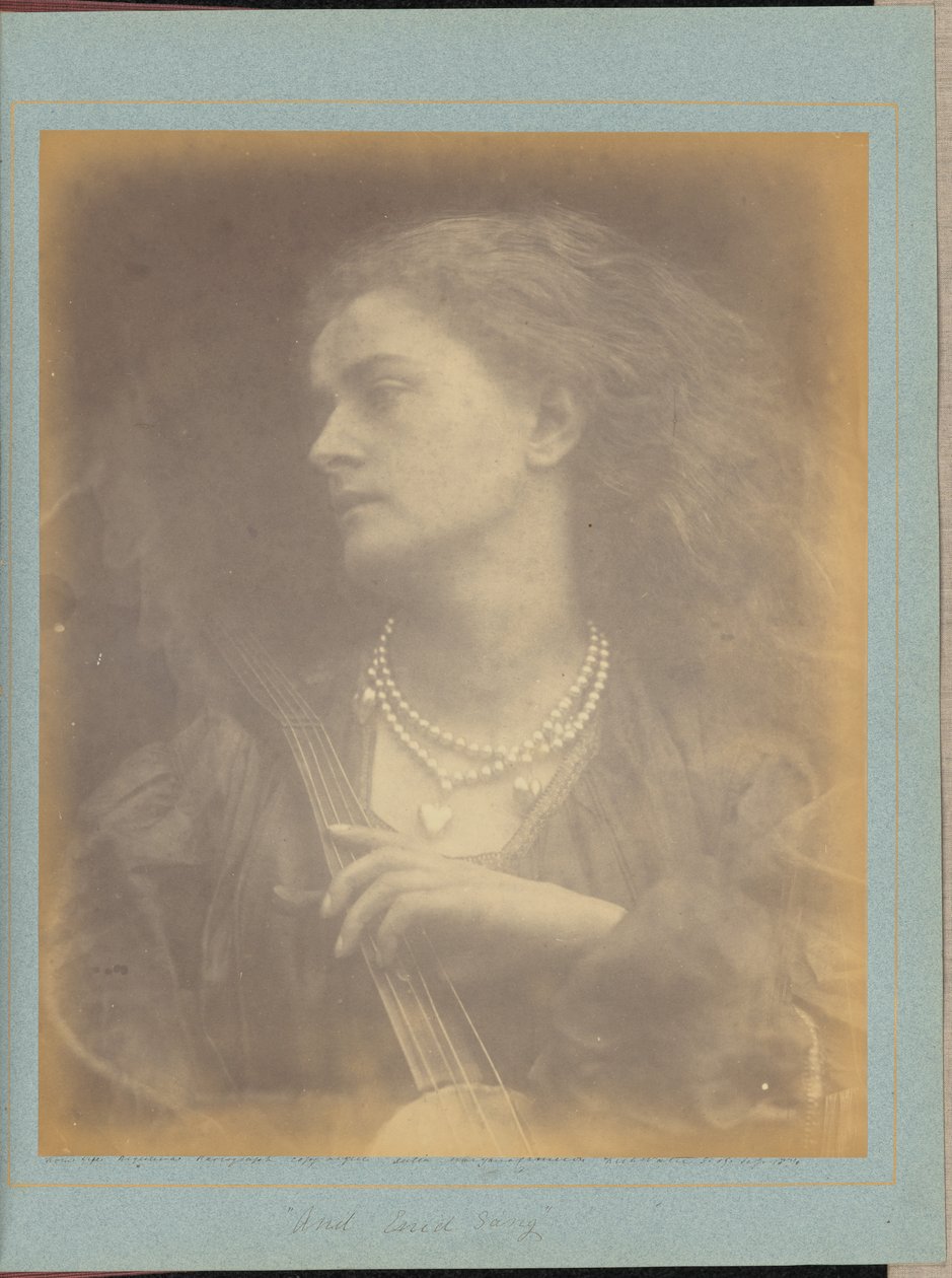 «Og Enid sang» av Julia Margaret Cameron