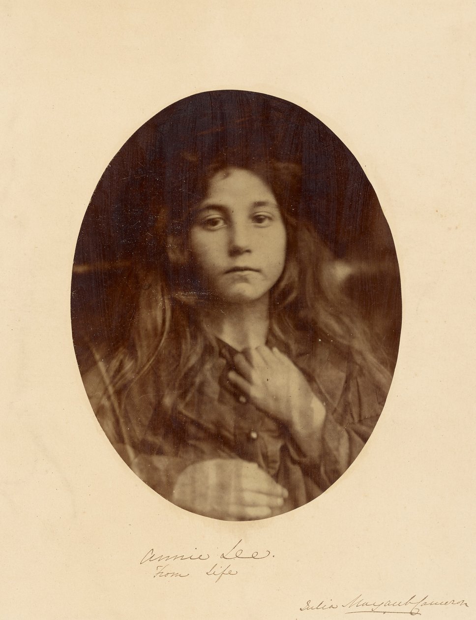Annie Lee av Julia Margaret Cameron
