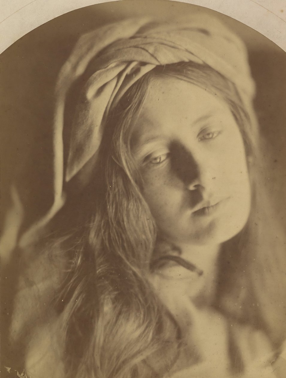 Beatrice, 1866. av Julia Margaret Cameron
