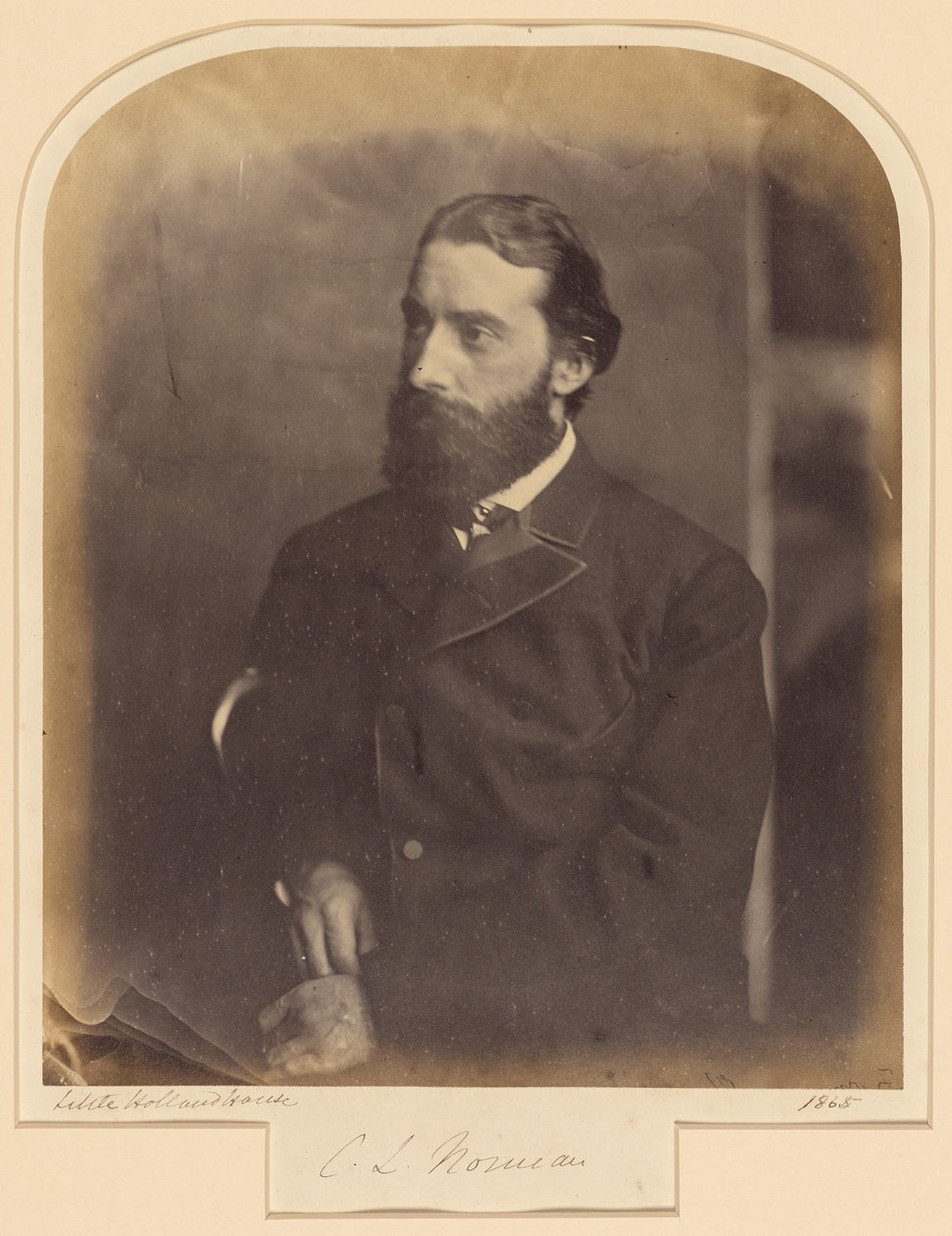 C.L. Norman av Julia Margaret Cameron