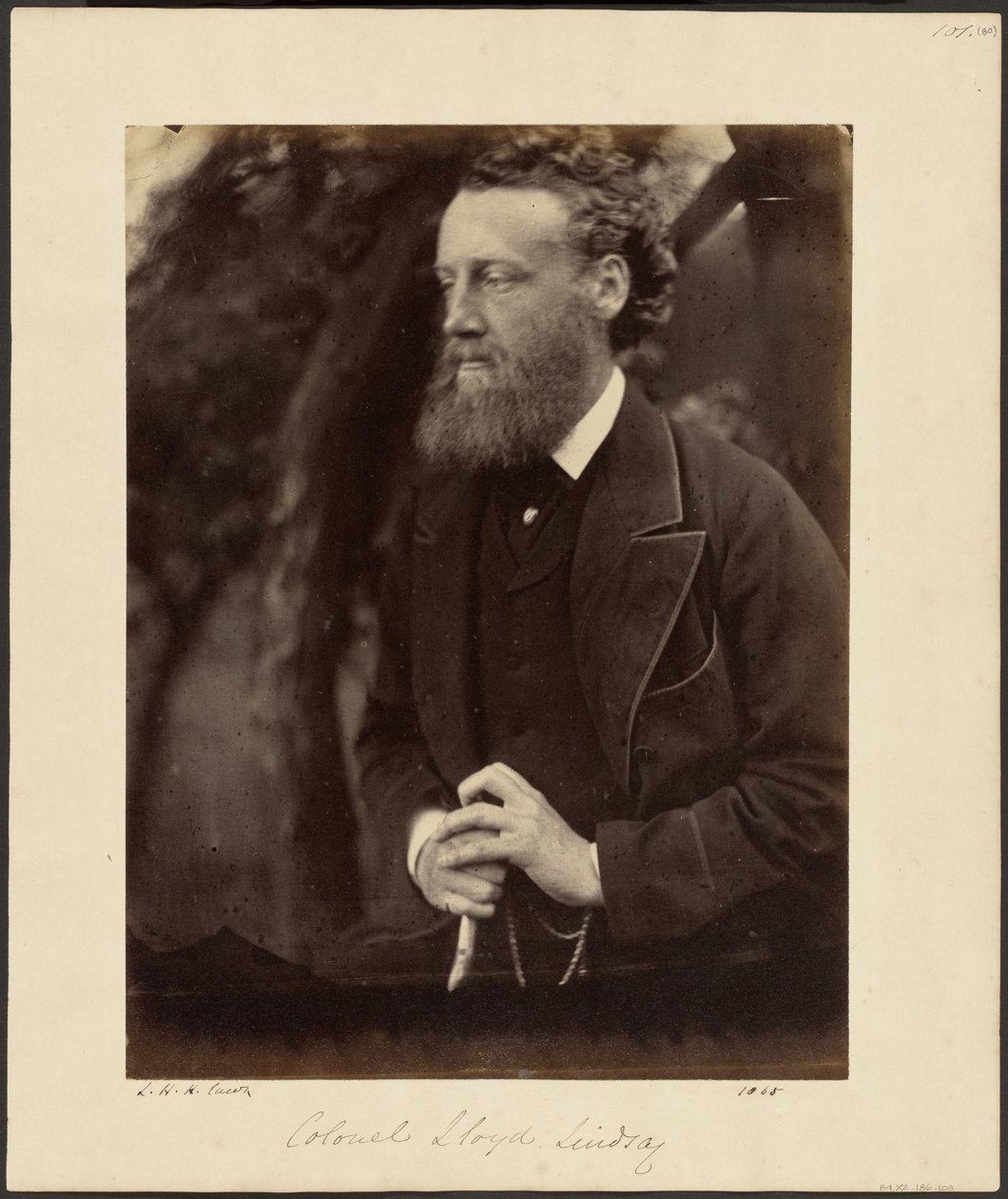 Oberst Lloyd Lindsay av Julia Margaret Cameron