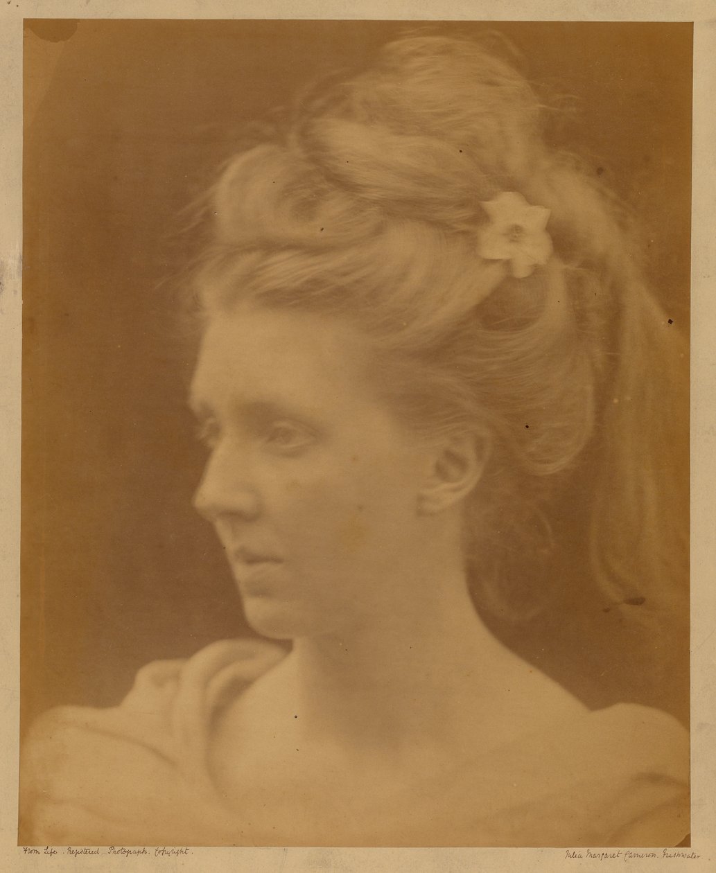 Emily Ritchie av Julia Margaret Cameron