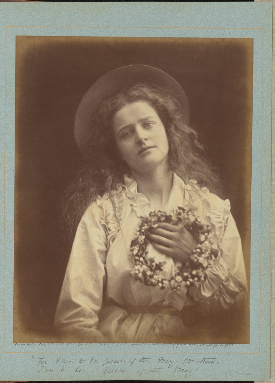 «For jeg skal bli maidronning, mor, jeg skal bli maidronning» av Julia Margaret Cameron