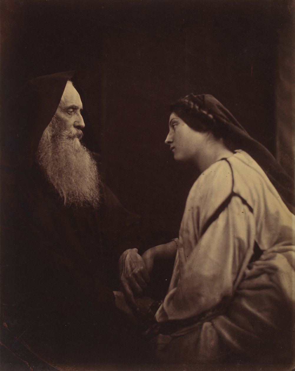 Broder Laurentius og Julie av Julia Margaret Cameron