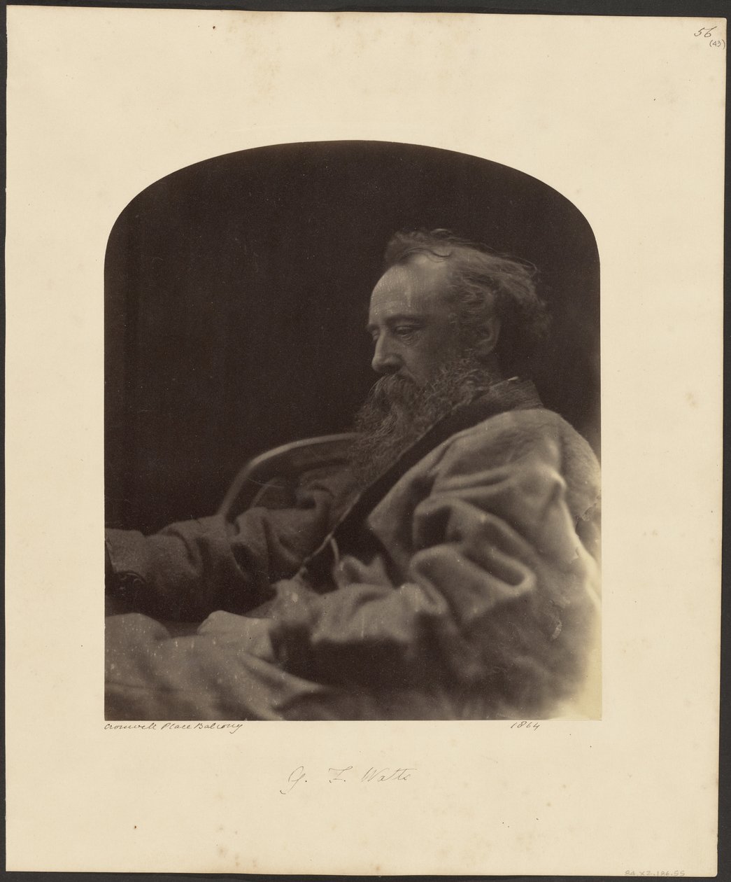 G.F. Watts av Julia Margaret Cameron