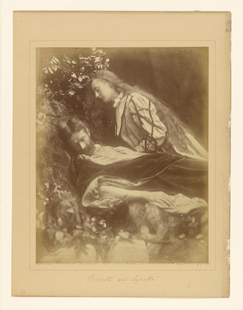 Gareth og Lynette av Julia Margaret Cameron