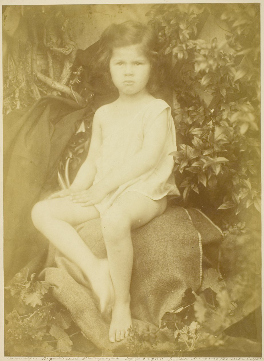 George Duckworth (Studie for spedbarnet Saint John) av Julia Margaret Cameron