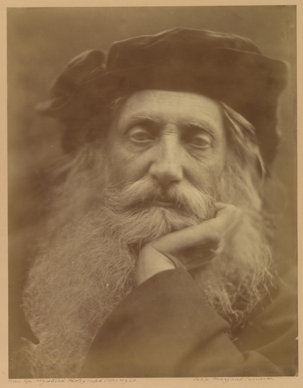 Henry Taylor av Julia Margaret Cameron