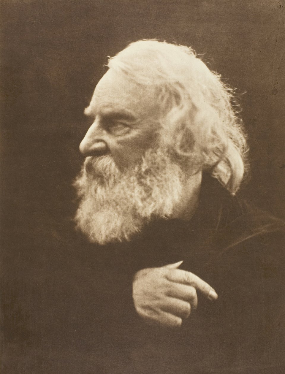 Henry Wadsworth Longfellow, 1868, trykt 1875. av Julia Margaret Cameron