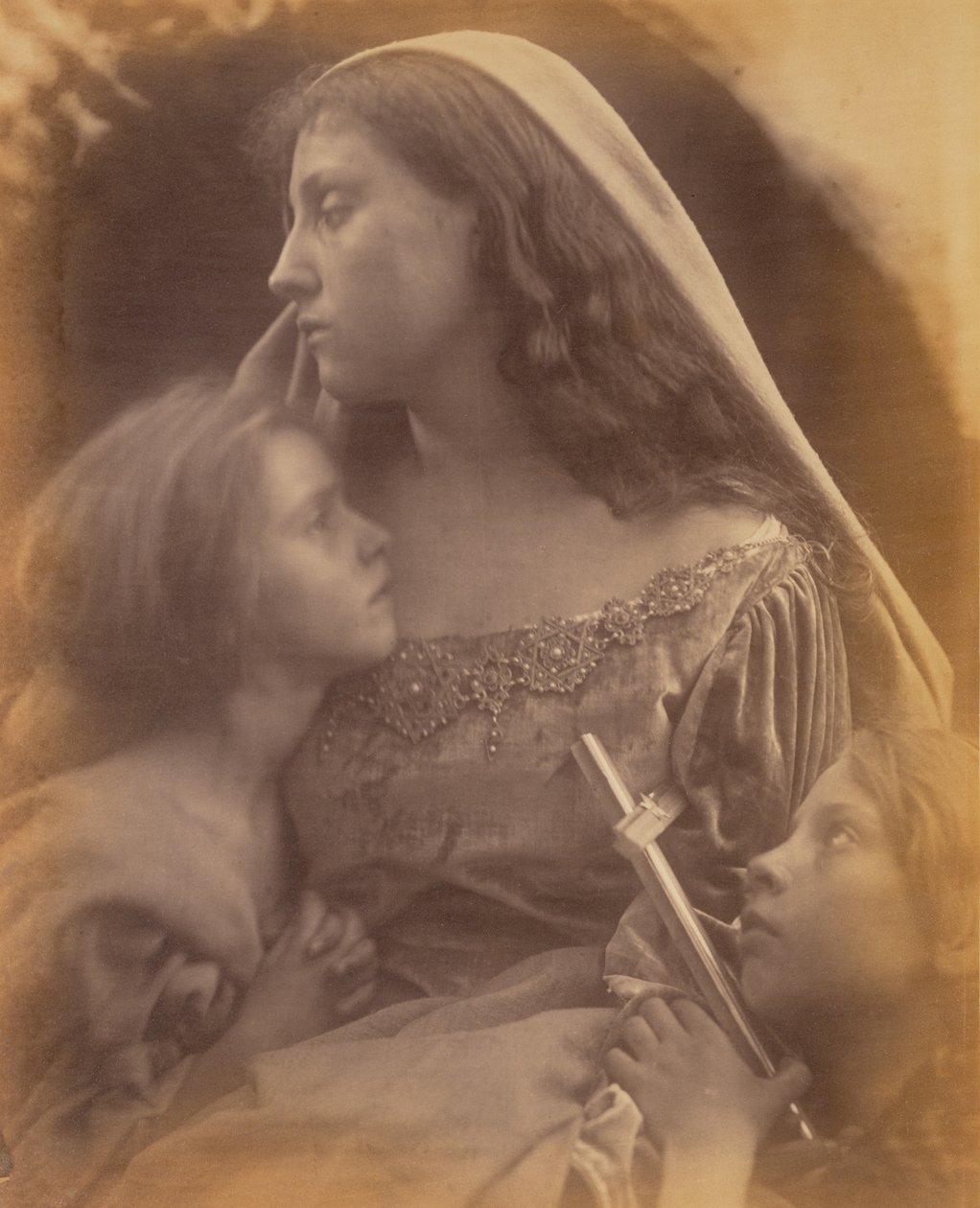 Den hellige familie av Julia Margaret Cameron