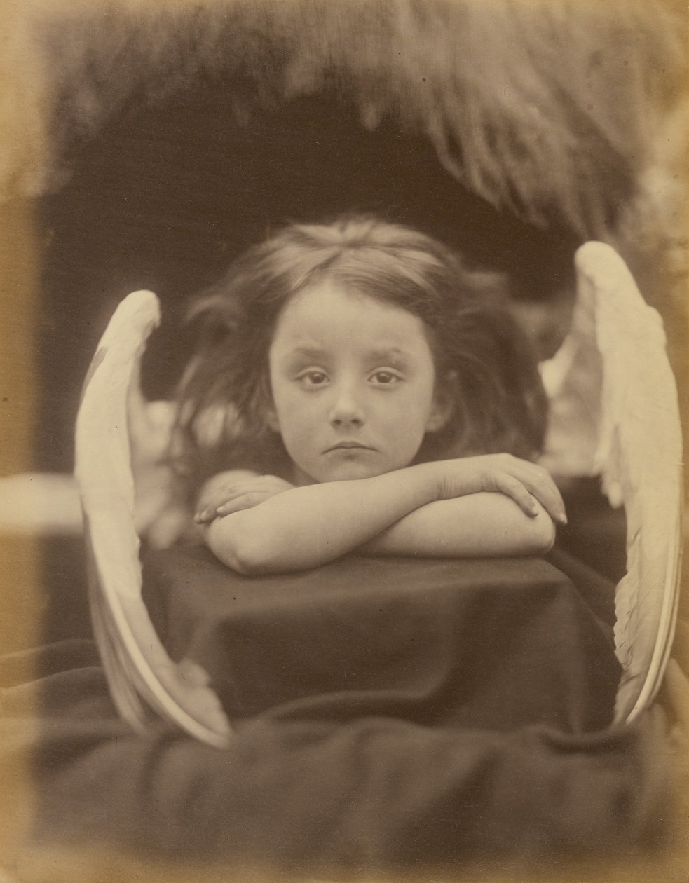 Jeg venter (Rachel Gurney) av Julia Margaret Cameron