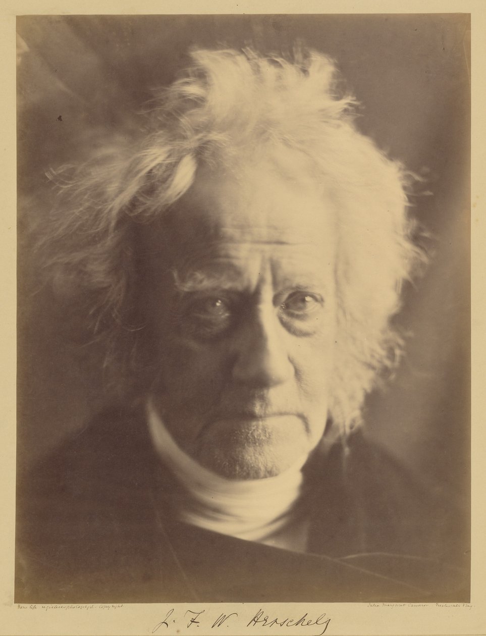 J. F. W. Herschel av Julia Margaret Cameron
